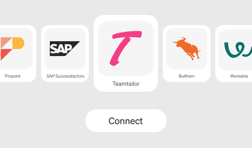 Integrate with your ATS for seamless candidate and recruiter experiences.